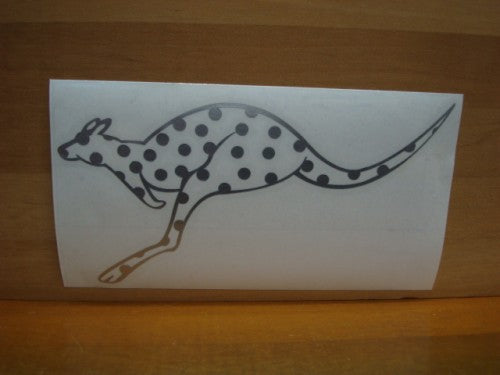カンガルー15cm(約15X7.5cm)　カラー：SILVER（シルバー）
