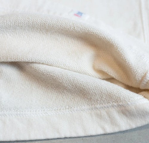 ミニ裏毛９分袖フットボールC&S 125-588（カラー：OFF WHITE）