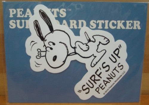 スヌーピー（SNOOPY）PEANUTS SURF BOARD STICKER（ピーナッツサーフボードステッカー） SNP-0052