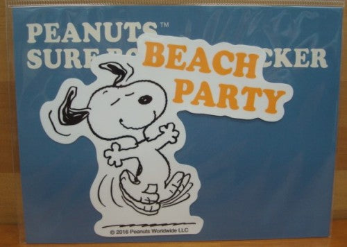 スヌーピー（SNOOPY）PEANUTS SURF BOARD STICKER（ピーナッツサーフボードステッカー） SNP-0054