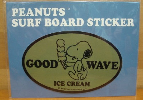 スヌーピー（SNOOPY）PEANUTS SURF BOARD STICKER（ピーナッツサーフボードステッカー） SNP-0058