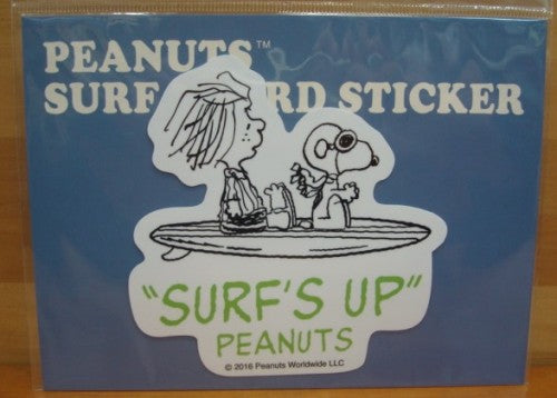 スヌーピー（SNOOPY）PEANUTS SURF BOARD STICKER（ピーナッツサーフボードステッカー） SNP-0059