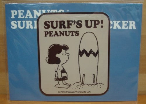 スヌーピー（SNOOPY）PEANUTS SURF BOARD STICKER（ピーナッツサーフボードステッカー） SNP-0063