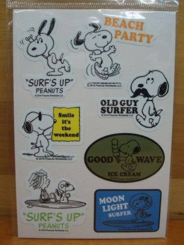 スヌーピー（SNOOPY）PEANUTS SURF BOARD STICKER（ピーナッツサーフボードステッカー） SNP-0065