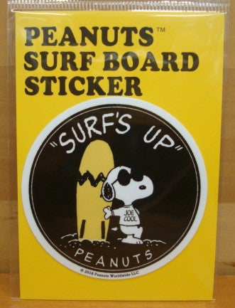 スヌーピー（SNOOPY）PEANUTS SURF BOARD STICKER（ピーナッツサーフボードステッカー） SNP-19001