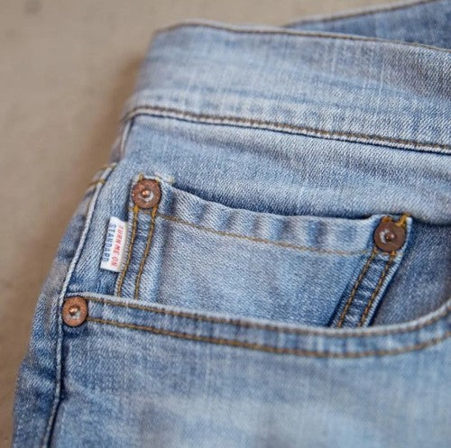 ストレッチデニム 新型5POCKETパンツ( WASHED BLUE ) 225-183（カラー：WASHED BLUE）