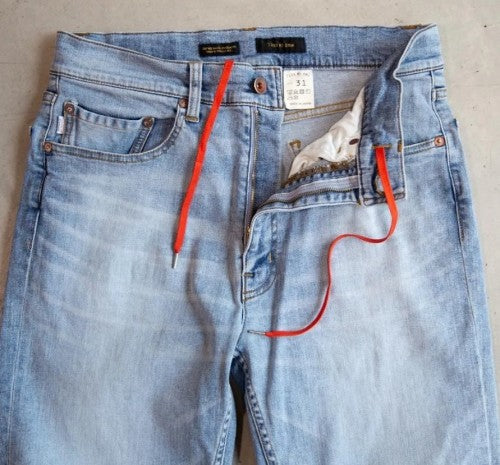 ストレッチデニム 新型5POCKETパンツ( WASHED BLUE ) 225-183（カラー：WASHED BLUE）