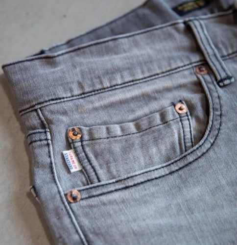 ストレッチデニム 新型5POCKETパンツ( WASHED BLACK ) 225-184（カラー：WASHED BLACK）