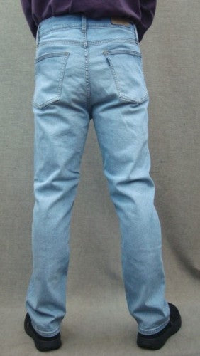 ストレッチデニム 新型5POCKETパンツ( WASHED BLUE ) 225-183（カラー：WASHED BLUE）