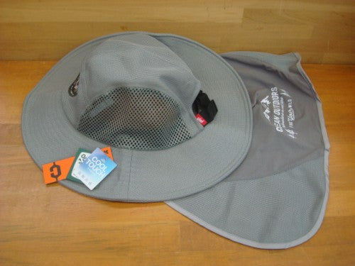 BC003 FRESCO LONG SHADE HAT（カラー：GRAY）