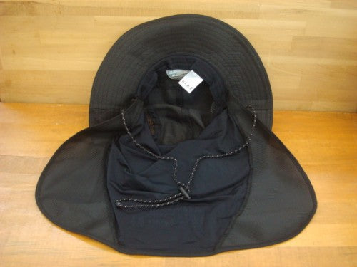 BC003 FRESCO LONG SHADE HAT（カラー：BLACK）