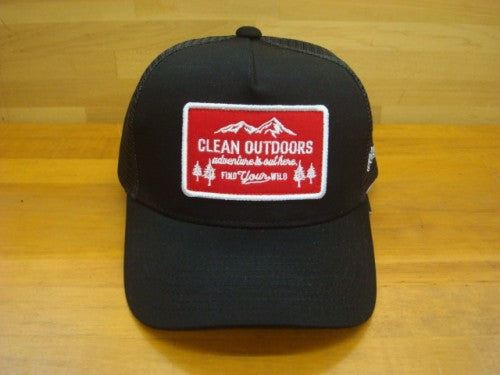 RB3662 LUMBERJACK MESH CAP（カラー：BLACK）