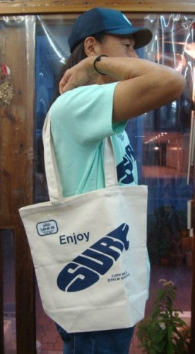 PGコラボ オーガニックトートバッグENJOY SURF 522-262（カラー：NATURAL）