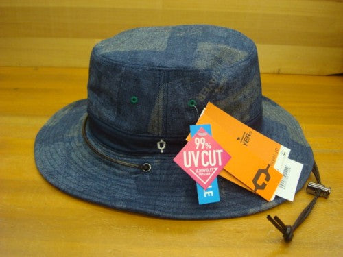 KMC001 " CLEF × KRIFF MAYER " REV. HAT（シャンブレー）カラー：D/NAVY