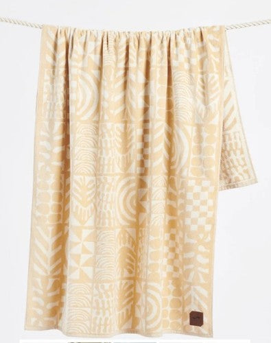 SLOWTIDE（スロータイド）BEACH TOWEL（ビーチタオル）STOW002 RAINBOW BRIDGE PREMIUM WOVEN BEACH TOWEL- SAND （レインボーブリッジプレミアムウーブンビーチタオルサンド）