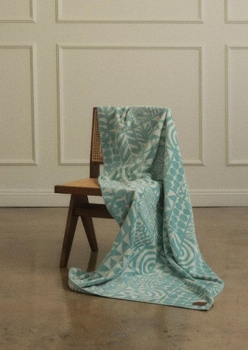 SLOWTIDE（スロータイド）BEACH TOWEL（ビーチタオル）STOW004 RAINBOW BRIDGE PREMIUM WOVEN BEACH TOWEL- COASTAL MIST （レインボーブリッジプレミアムウーブンビーチタオルコースタルミスト）