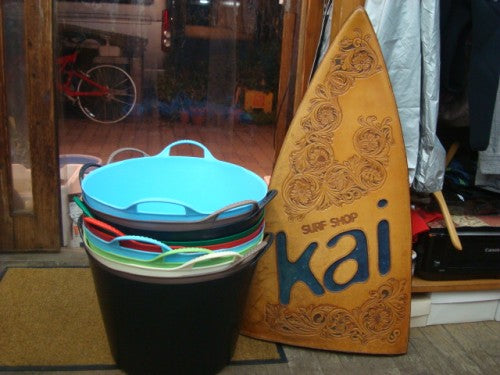 RED GORILLA FLEXIBLE BUCKET（レッドゴリラフレキシブルバケツ）Lサイズ（メーカー表記45.5cmX35cm(38L)）！店頭のみ販売！　販売価格￥２７５０（税込）