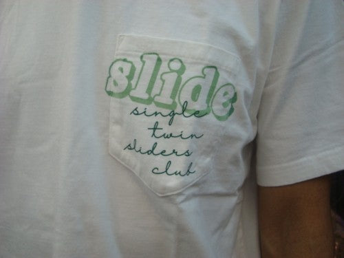 SINGLE TWIN SLIDERS CLUB TEE 124-558（カラー：WHITE）