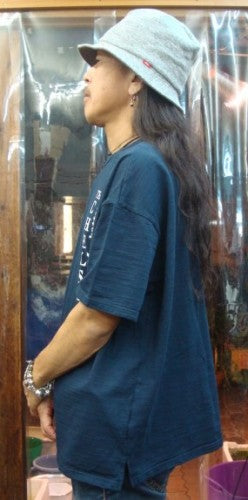Chelsea Y-0871A(ビッグTシャツ) UNISEX(男女兼用)ワンサイズのみ(カラー：ダークネイビー) 日本サイズ