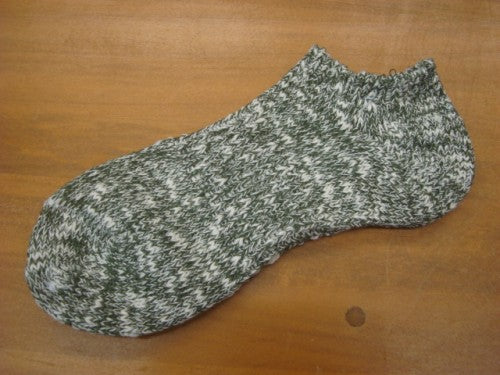 スラブネップスニーカー MENS 118183（カラー：Olive）（サイズは25-27cmのワンサイズ）