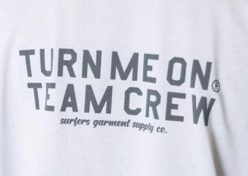 TEAM CREW水陸両用 S/S TEE 125-595（カラー：GRAY）