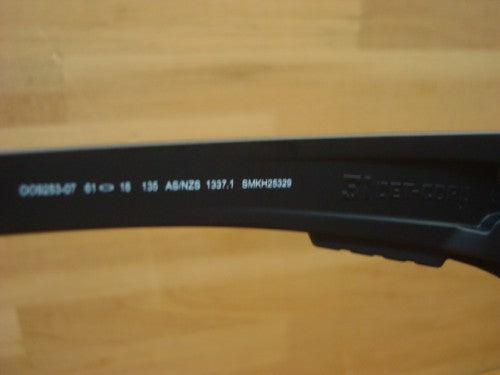 Si ballistic det cord(エスアイバリスティックデットコード) 0OO9253（925307 - Matte black）・・店頭のみの販売！在庫１点有り