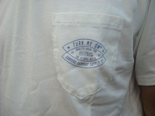 SURFERS GARMENT SUPPLY CO. TEE 124-567（カラー：WHITE）