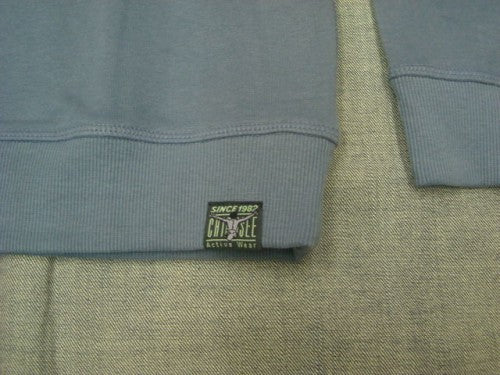 MEN SWEAT SHIRT 00016056（カラー：18-3912 GRISAILLE）