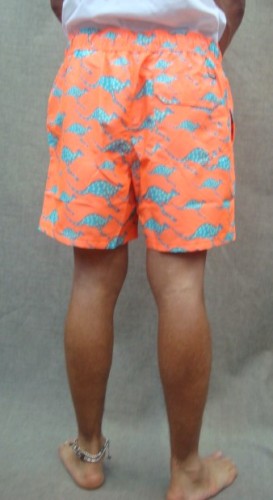 MEN SWIM SHORTS 00015747（カラー：2150 ORANGE/TURQ AOP）