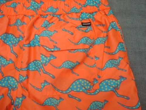 MEN SWIM SHORTS 00015747（カラー：2150 ORANGE/TURQ AOP）