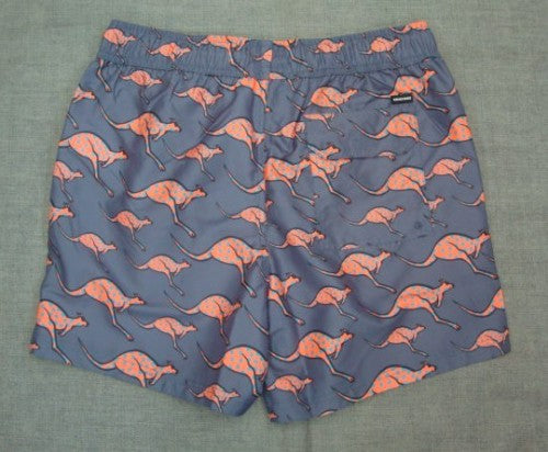 MEN SWIM SHORTS 00015747（カラー：7821 DK GREY/ORN AOP）