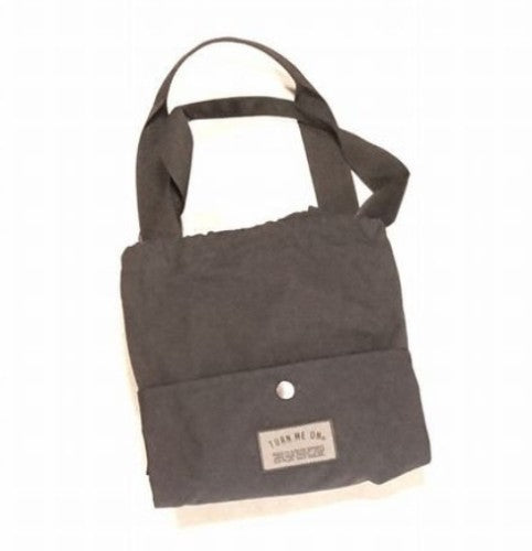 撥水ナイロン/リップストップビッグトート 523-230（カラー：NAVY/BLACK）