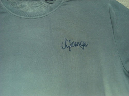 MEN SWEAT SHIRT（カラー： 4840 DARK BLUE/LIGHT BLUE DD）