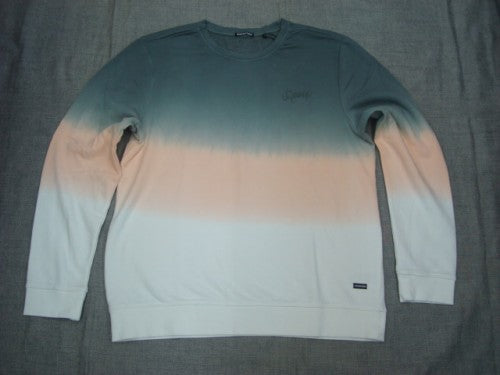 MEN SWEAT SHIRT（カラー：6821 DARK GREEN/ORANGE DD）