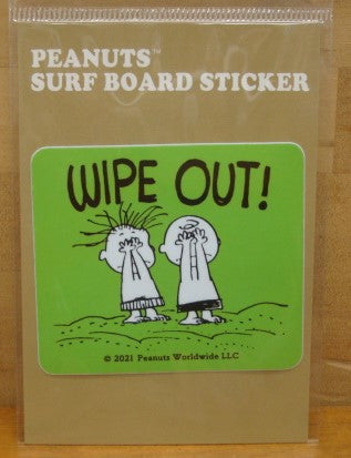 SNOOPY（スヌーピー）PEANUTS SURF BOARD STICKER（ピーナッツサーフボードステッカー）
