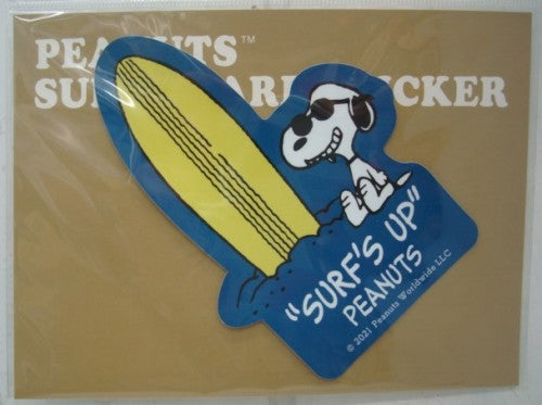 スヌーピー（SNOOPY）PEANUTS SURF BOARD STICKER（ピーナッツサーフボードステッカー） SNP-21019