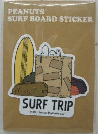 スヌーピー（SNOOPY）PEANUTS SURF BOARD STICKER（ピーナッツサーフボードステッカー） SNP-21010