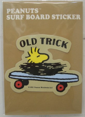 スヌーピー（SNOOPY）PEANUTS SURF BOARD STICKER（ピーナッツサーフボードステッカー） SNP-21004