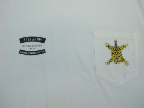 トラロゴ POCKET TEE 122-489（カラー：WHITE）