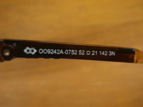 Kylian Mbapp? Signature Series Hstn a(Low Bridge Fit) (キリアンエムバシグネチャーシリーズハウストンエーローブリッジフィット) 0OO9242A（924207 - Dark amber/light curry）・・店頭のみの販売！在庫２点有り