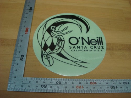 O’NIELL（オニール）O’RIGINAL STICKER（オリジナルステッカー）12cm（シールタイプ）GO-1330 （カラー：ブラック）