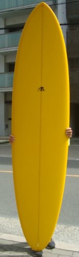 R mid yellow 8'0"x21"x3"・・１点在庫有り(ストックボード)