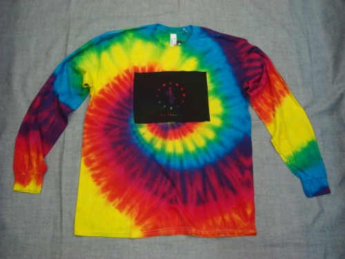 FX14-503 RUDE STAR TIEDYE Ls-T（カラー：crazy）サイズ：L（日本サイズ）