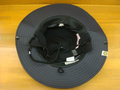 LADIES UV CUT STRETCH SURF HAT WIDE TYPE（カラー：BLACK）サイズ：57cmのワンサイズ