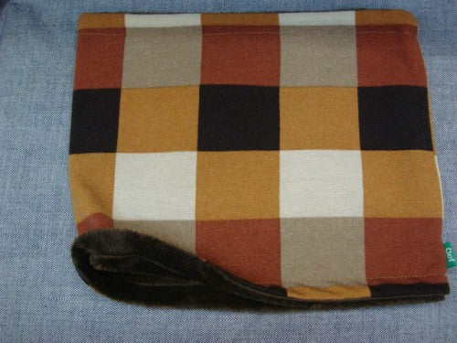 RB3437 4CROSS NECK WARMER（カラー：ブラウン）