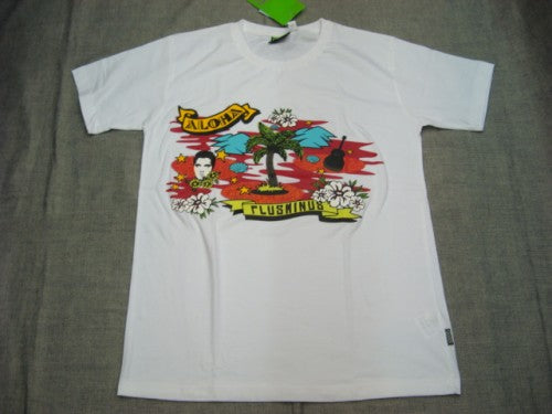 SLIM FIT TEE ALOHA（カラー：100）サイズ：L（EUサイズ）