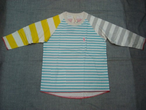 FX11-110 BOZ Raglan 3/4 Sleeve Tee（カラー：malti）
