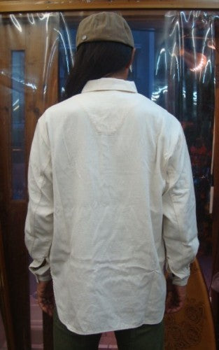 ルーズシルエットP/Oシャツ 322-109（カラー：OFF WHITE）