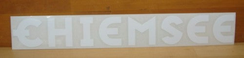 ＣＨＩＥＭＳＥＥロゴ30cm(約30X4cm)　カラー：ホワイト