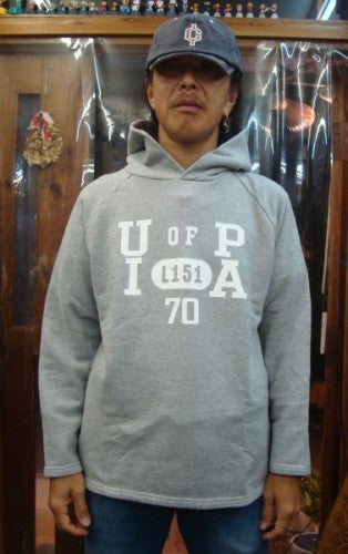 U of P Y-0897B UNISEX(男女兼用)　カラー：杢グレー